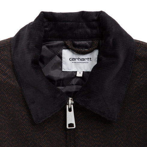 Carhartt WIP Truman Coat Chocolate/Black I033853 Degli Uberti